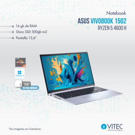 Asus vivobook 1502 - Ryzen 5 4600 h