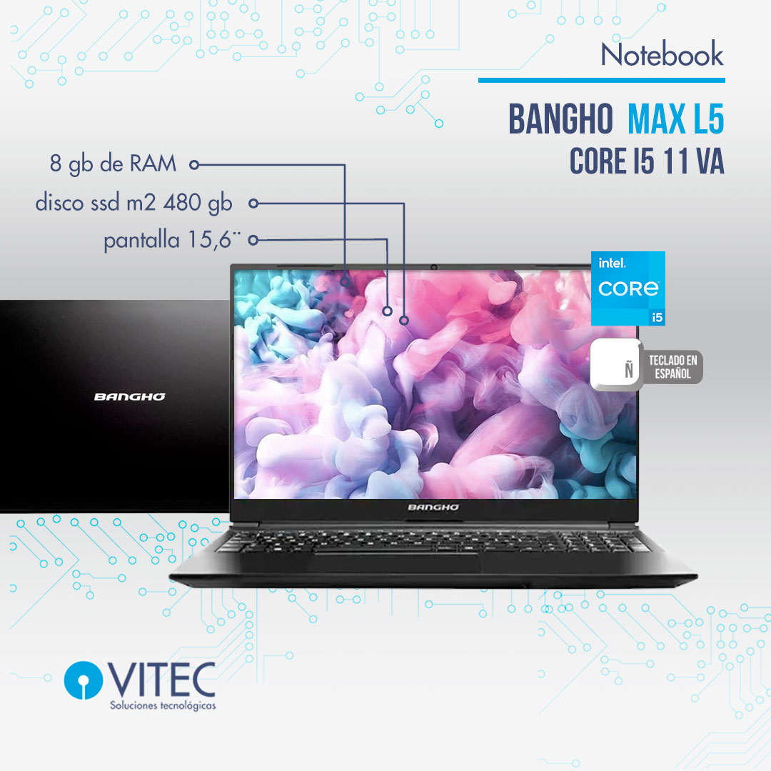Bangho-MAX-L5-i5.jpg Notebook Bangho MAX L5 - Core i5 11va - Image 1