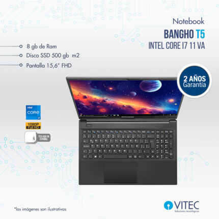 Notebook Bangho T5 - core i7 11va