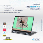 Notebook 2 en 1 Dell Inspiron 7415 TOUCH - Ryzen 5 5500 u