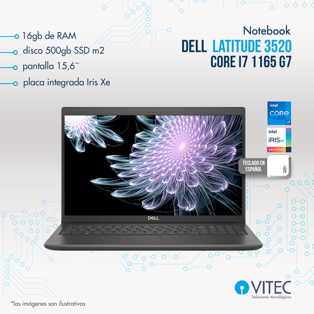 Dell-Latitude-3520-16-gb-1.jpg Notebook Dell LATITUDE 3520 - Core i7 11va - Image 1