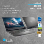 Notebook Dell G15 Intel core i7 11Th