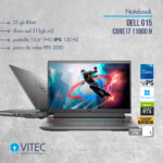 Notebook Dell G15 Intel core i7 11Th