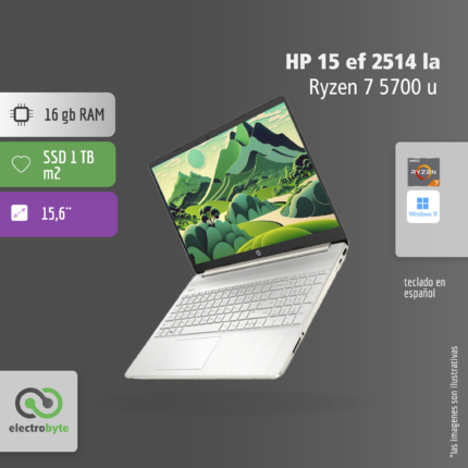 HP 15-ef2514La - Ryzen 7