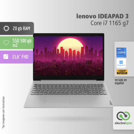 Notebook Lenovo IDEAPAD 3 - Core i7 11va