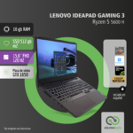 Notebook Lenovo IDEAPAD GAMING 3 - Ryzen 5