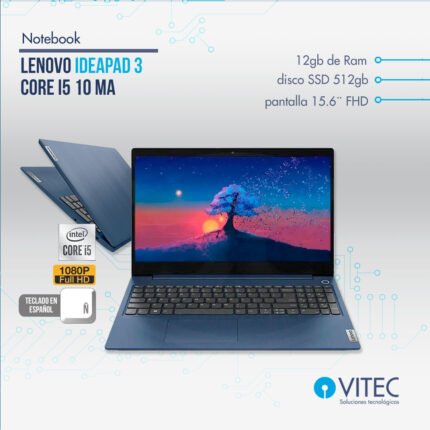 Notebook Lenovo IDEAPAD 3 - Core i5 10 MA