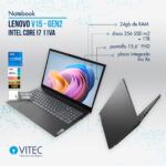 Notebook Lenovo V15 Gen2 - core i7 11va