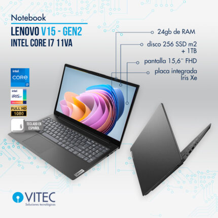 Notebook Lenovo V15 Gen2 - core i7 11va