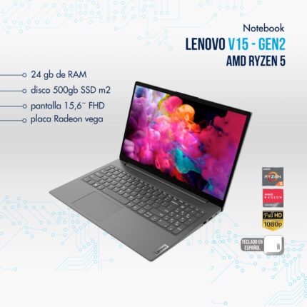Notebook Lenovo V15 Gen2 - Ryzen 5