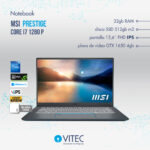 Notebook MSI prestige - intel core i7 1280p