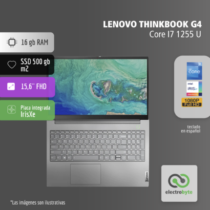 Notebook Lenovo THINKBOOK Gen 4 - Core i7 12TH