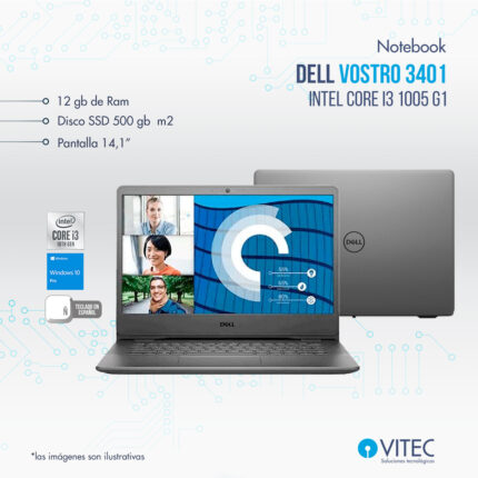 Notebook Dell vostro 3401 - Intel Core i3 10 Th