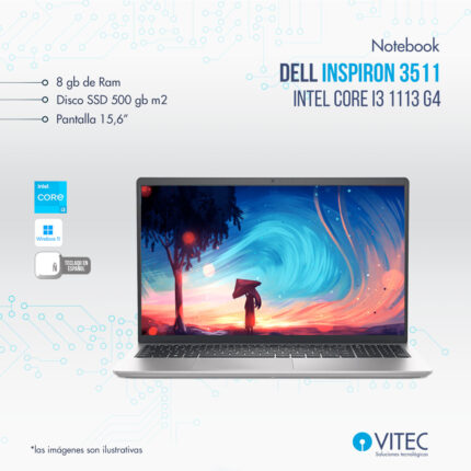 Dell Inspiron 3511 - Intel Core i3 11va