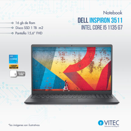 Notebook Dell INSPIRON 3511 - Core i5 11va