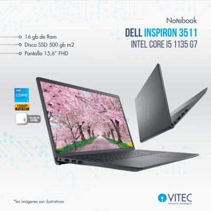 Notebook Dell INSPIRON 3511 - Core i5 11va