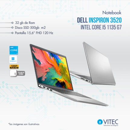 Dell Inspiron 3520 - Intel Core i5 1135 g7
