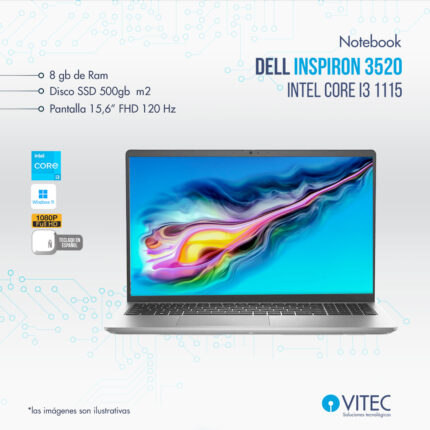 Dell Inspiron 3520 - Intel Core i3 1115