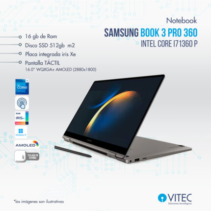 Samsung Galaxy book 3 pro 360 - intel Core i7 1360p
