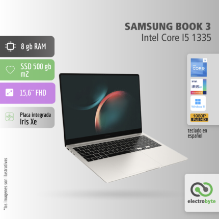 Notebook samsung book 3 - Intel core i5 1335