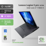 Lenovo legion 5 pro 16ith6 - Intel Core i7 11va