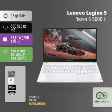 Lenovo legion 5 - Ryzen 5 5600 H