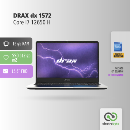 Notebook Drax  - Intel Core i7-12650H