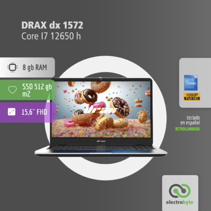 Notebook Drax  - Intel Core i7-12650H