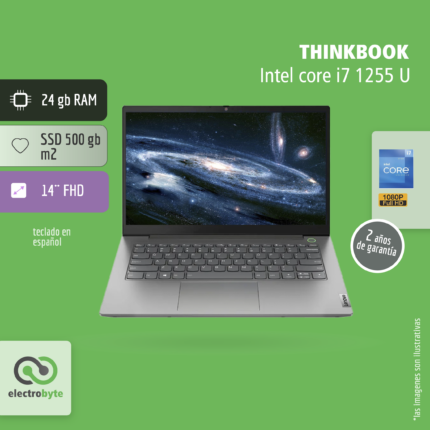 Notebook Lenovo THINKBOOK 14´´- Core i7 1255u