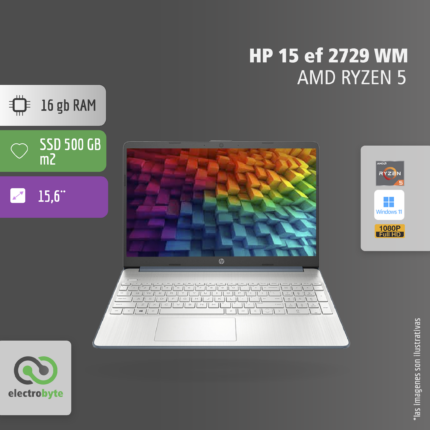 Notebook HP  15-ef2729-wm AMD Ryzen 5