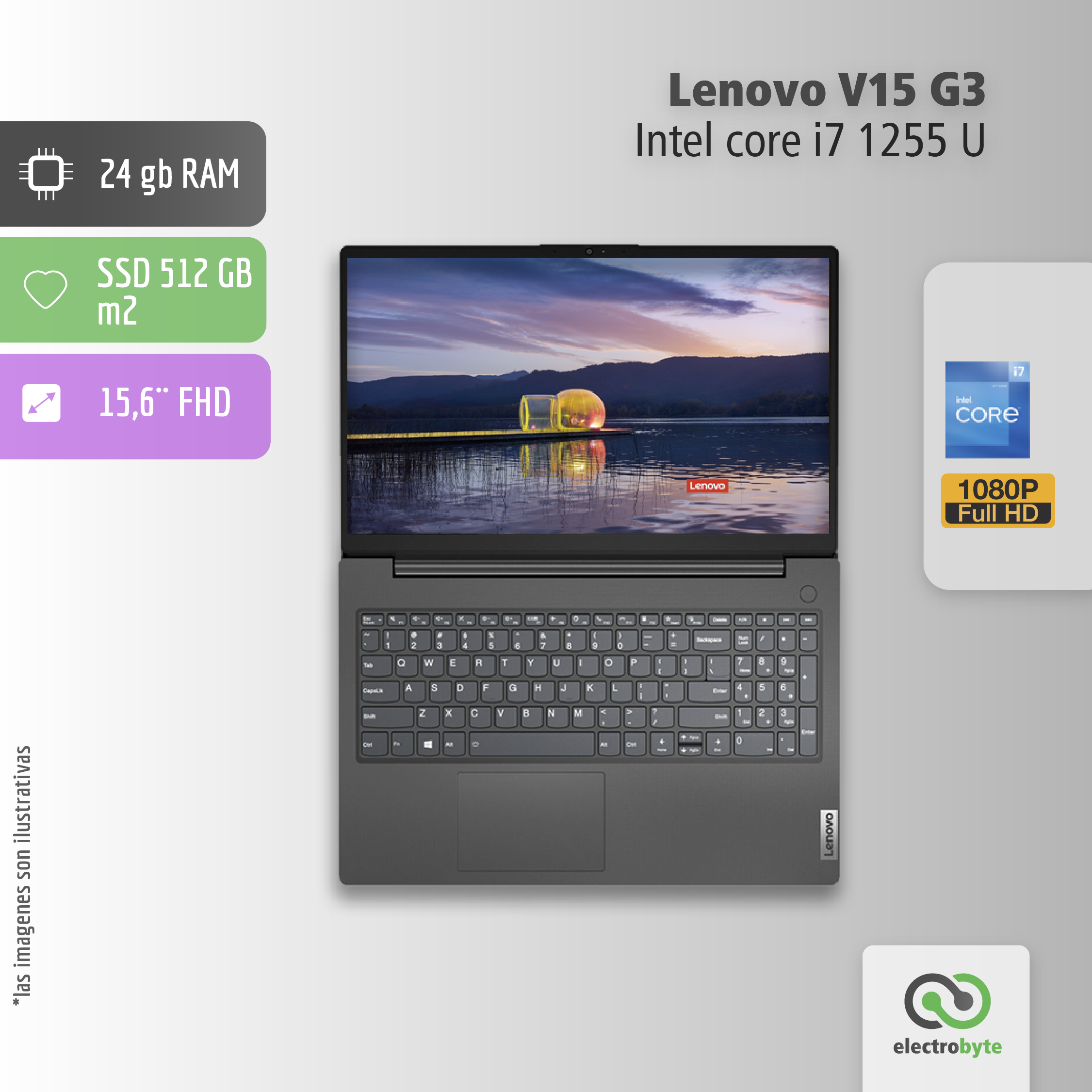 Lenovo v15-48 Notebook Lenovo V15 Gen 3- Core i7 1255u - Image 1