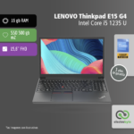Notebook Lenovo E15 THINKPAD Gen 4-Core i5-1235U