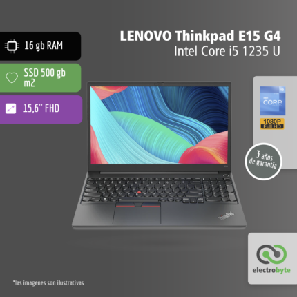 Notebook Lenovo E15 THINKPAD Gen 4-Core i5-1235U