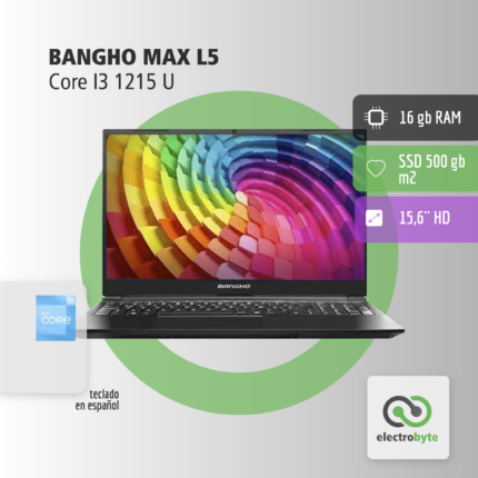 Notebook Bangho MAX L5 -Intel core i3 1215u