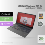 Notebook ThinkPad E15 Gen 4 - AMD Ryzen 7 5825U