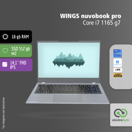 Notebook Wings Nuvobook Pro -Core i7 1165G7
