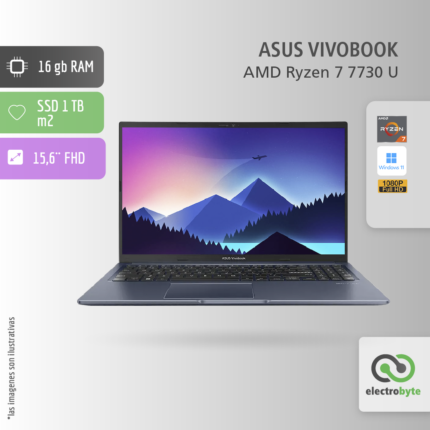 Notebook ASUS Vivobook- M1502Y-AMD Ryzen 7 7730u