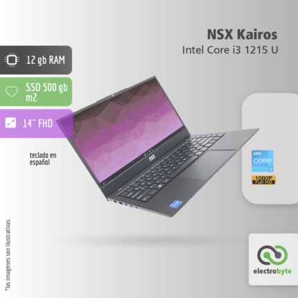 Notebook NSX KAIROS-Intel Core i3 1215U