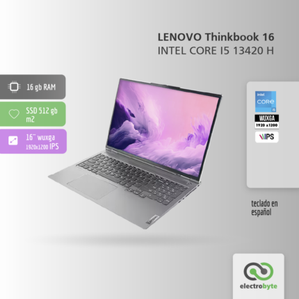 Notebook Lenovo ThinkBook 16 G6 IRL-Intel Core i5-13420H